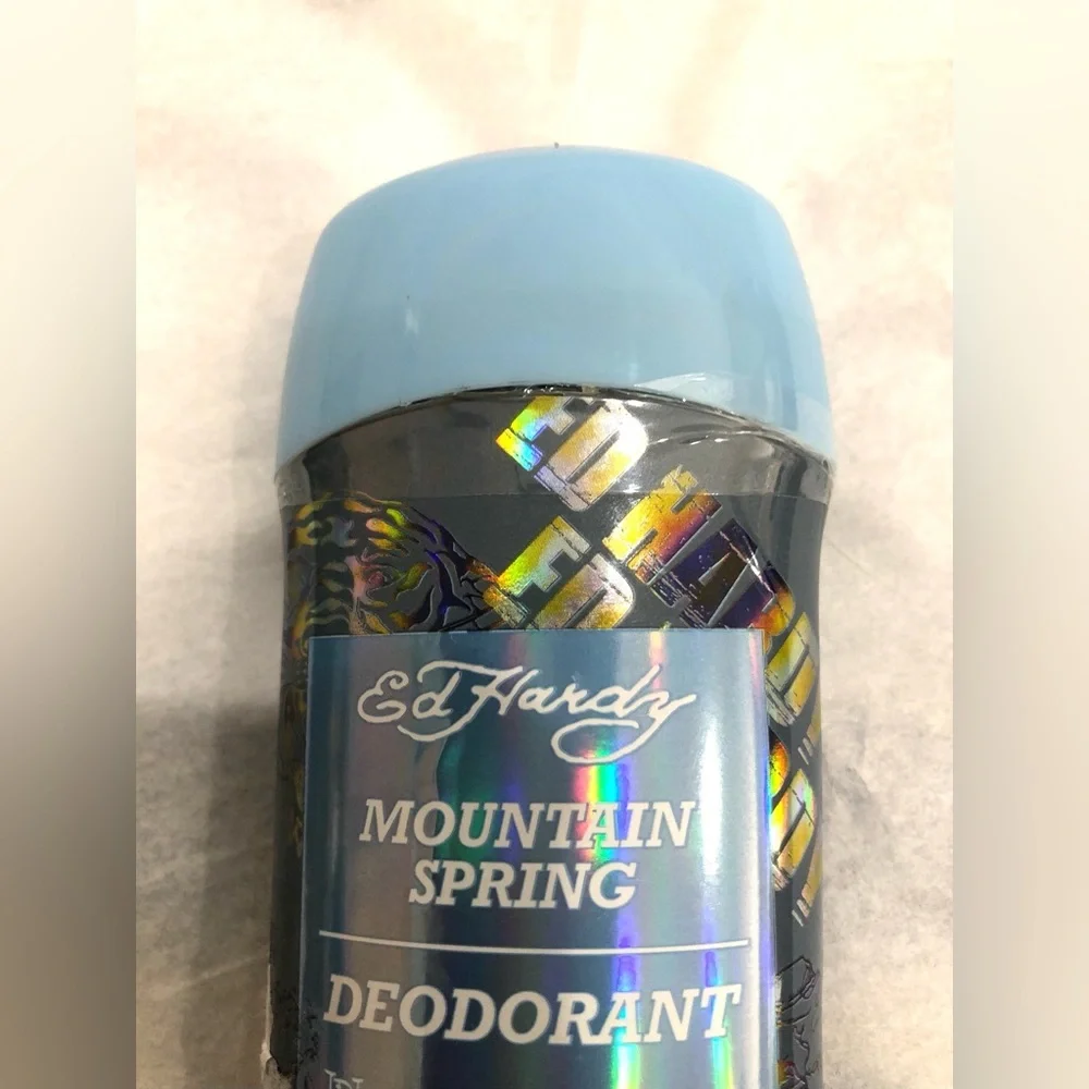 Ed Hardy mountain spring odor protection deodorant 2pack‎ new